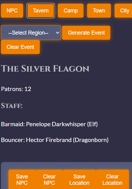 Generated NPC Example